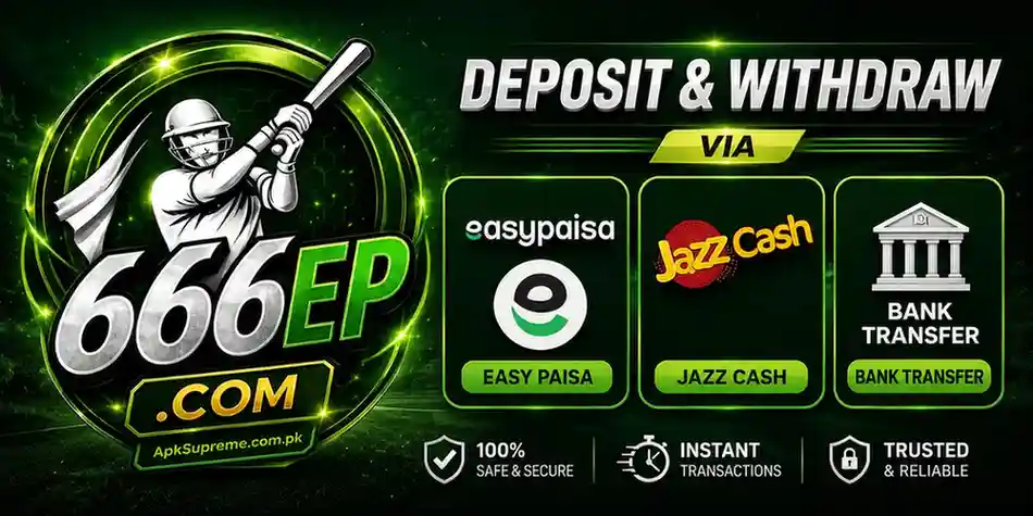 666EP Game Deposit and Withdraw
